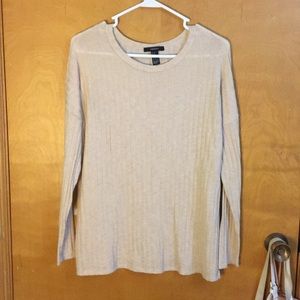 forever 21 light pink longsleeve shirt